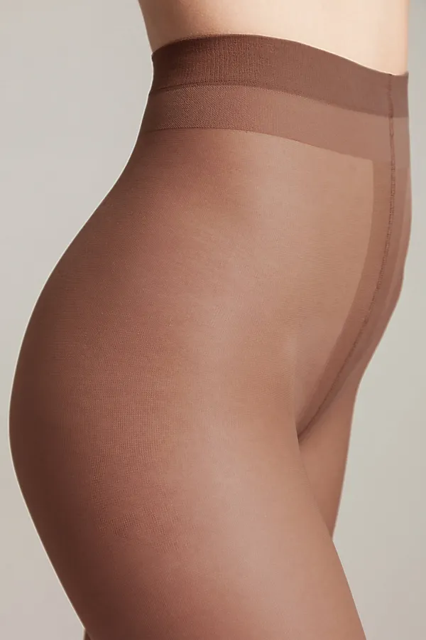 CONTE PRESTIGE 40 Колготки женские с эффектом "нежный шелк" CONTE ELEGANT, мокко - фото 2