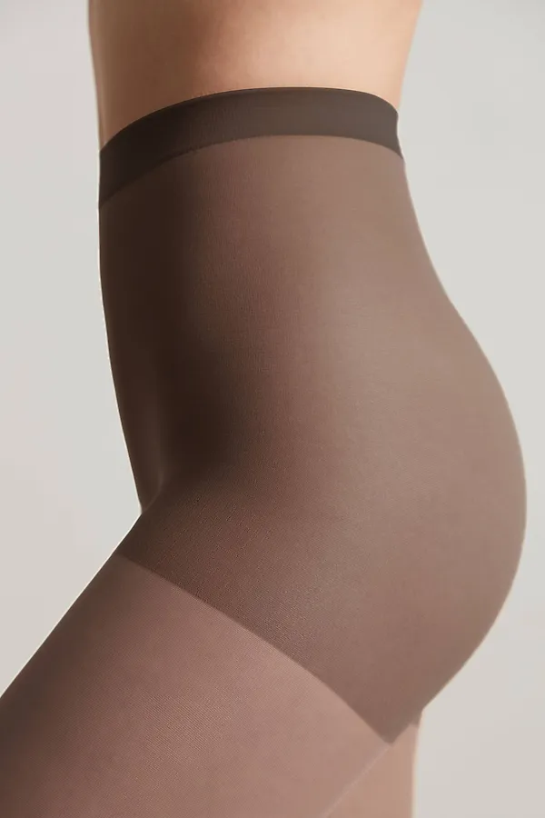 CONTE IDEAL 40 Матовые Колготки женские с эффектом пудры «ultimate matt» CONTE ELEGANT, графитовый - фото 2