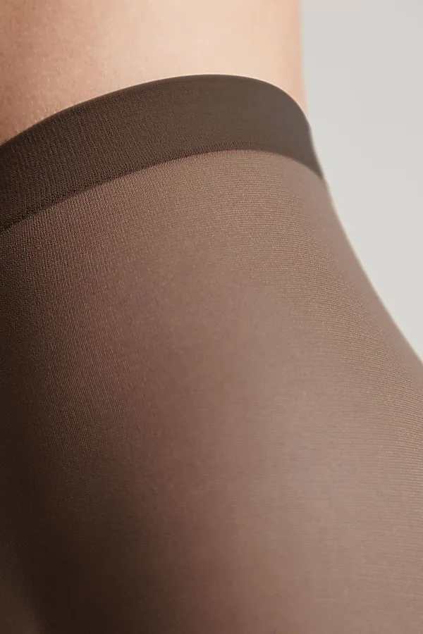 CONTE IDEAL 40 Матовые Колготки женские с эффектом пудры «ultimate matt» CONTE ELEGANT, графитовый - фото 2