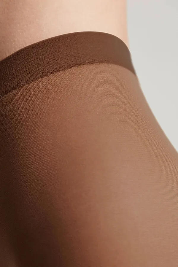 CONTE IDEAL 40 Матовые Колготки женские с эффектом пудры «ultimate matt» CONTE ELEGANT, мокко - фото 2