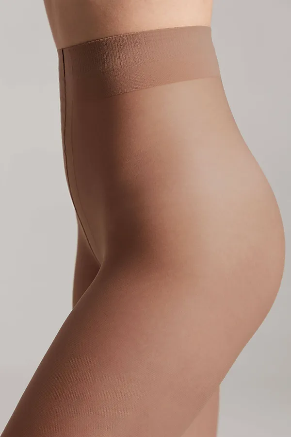 CONTE TANGO 20 Колготки женские без шортиков с эффектом «satin touch» CONTE ELEGANT, мокко - фото 2
