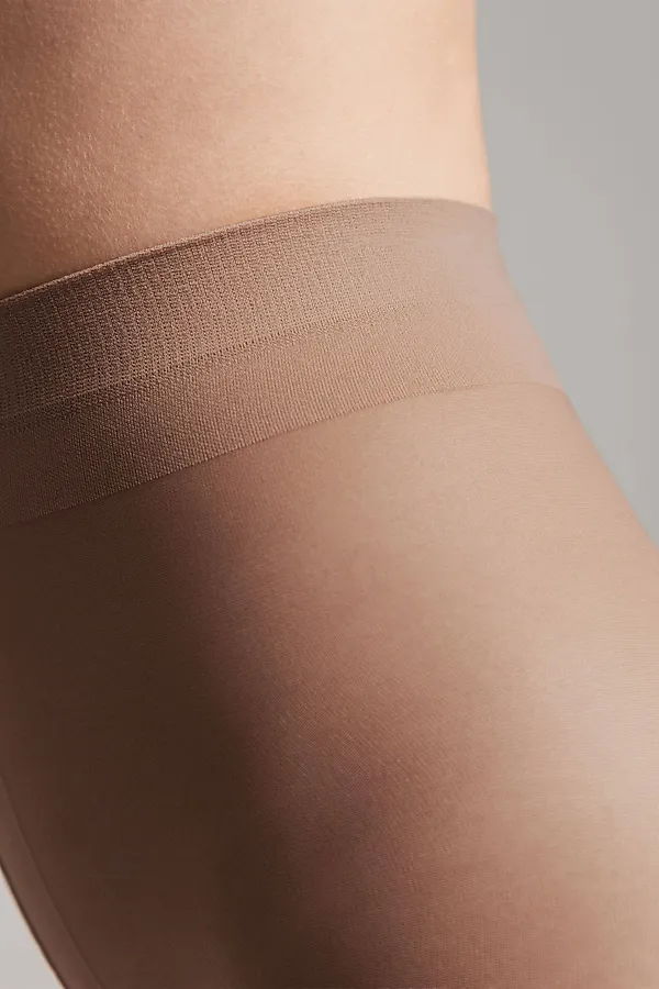 CONTE TANGO 40 Колготки женские без шортиков с эффектом «satin touch» CONTE ELEGANT, графитовый - фото 2