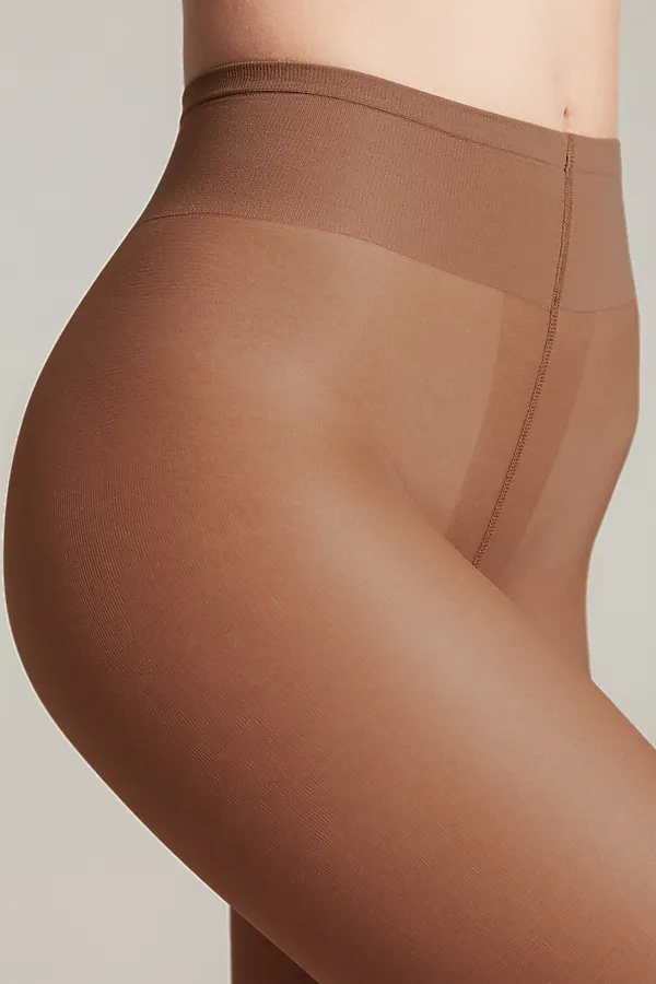 CONTE TOP SOFT 20 Колготки женские для чувствительной кожи с регулируемой посадкой CONTE ELEGANT, мокко - фото 2