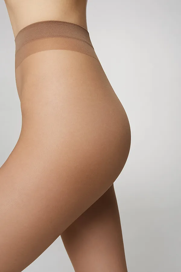 CONTE SUMMER 8 Ультратонкие женские колготки CONTE ELEGANT, бронза - фото 2