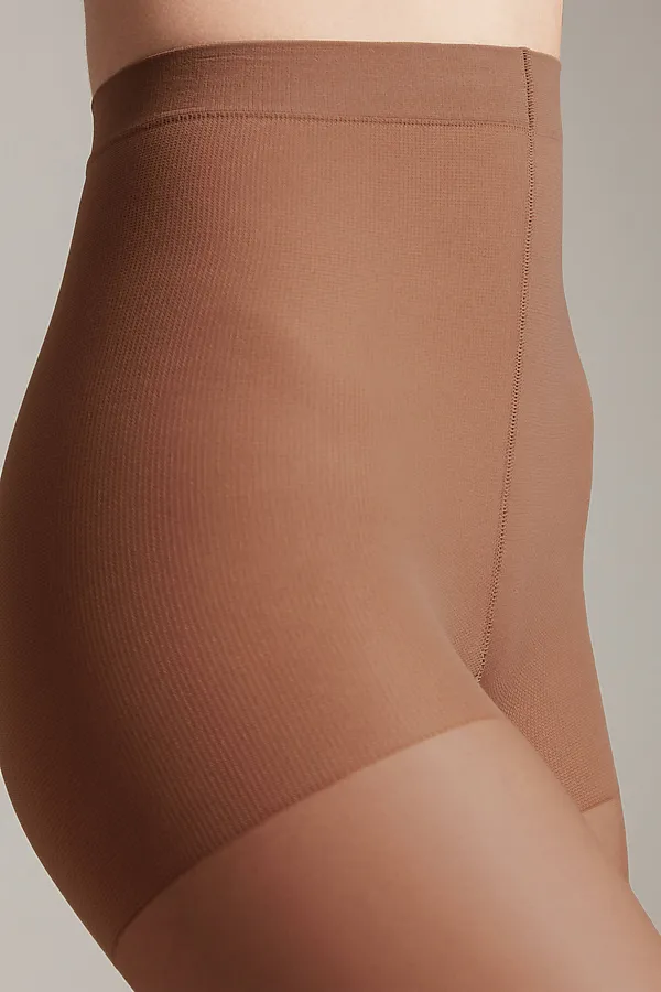 CONTE ACTIVE SOFT 40 Колготки женские с утягивающими шортиками для чувствительной кожи CONTE ELEGANT, мокко - фото 2