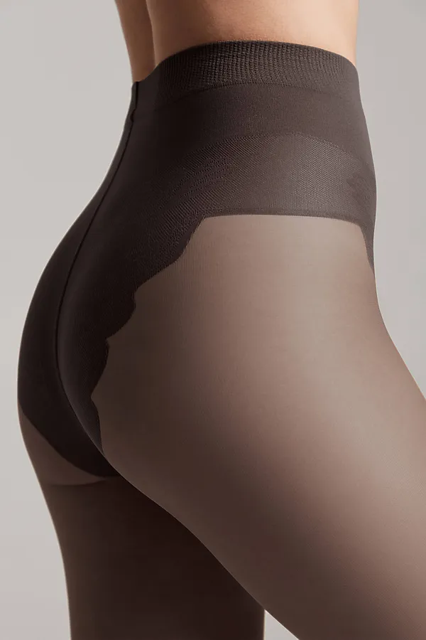 CONTE STYLE 40 Колготки женские с корректирующими трусиками для чувствительной кожи CONTE ELEGANT, шаде - фото 2