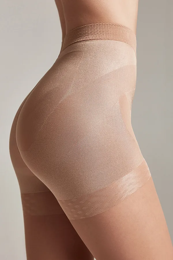 CONTE X-PRESS 20 Колготки женские с сильной коррекцией «7 зон» и эффектом push-up CONTE ELEGANT, натуральный - фото 2