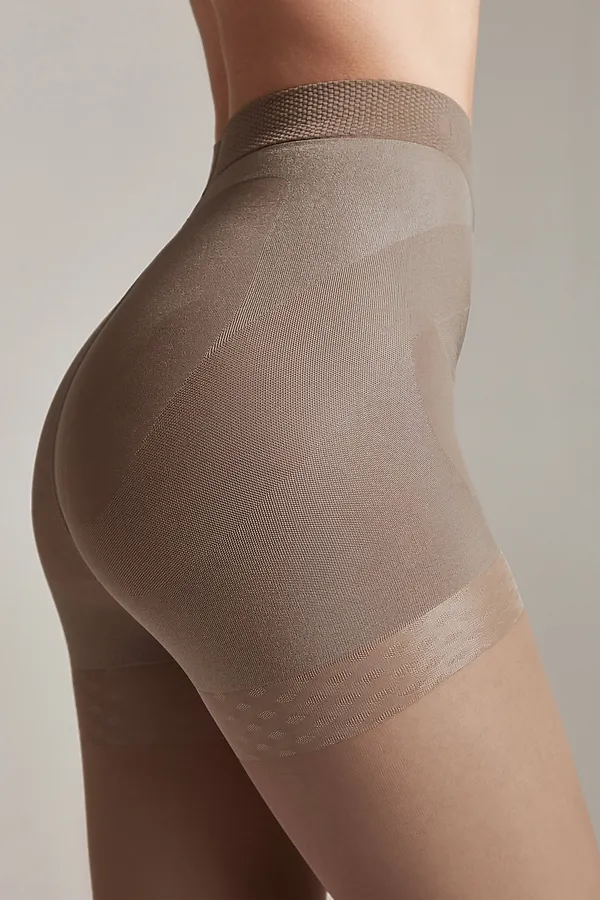 CONTE X-PRESS 20 Колготки женские с сильной коррекцией «7 зон» и эффектом push-up CONTE ELEGANT, шаде - фото 2