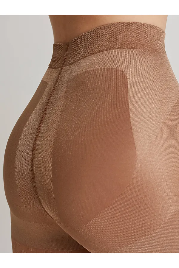 CONTE X-PRESS 40 Колготки женские с сильной коррекцией «7 зон» и эффектом push-up CONTE ELEGANT, бронза - фото 2