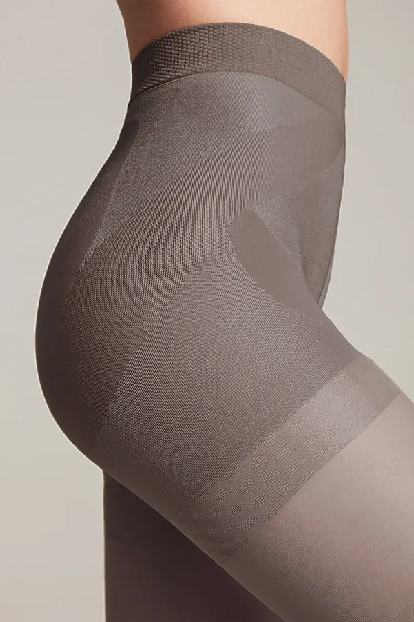 CONTE X-PRESS 40 Колготки женские с сильной коррекцией «7 зон» и эффектом push-up CONTE ELEGANT, графитовый - фото 2