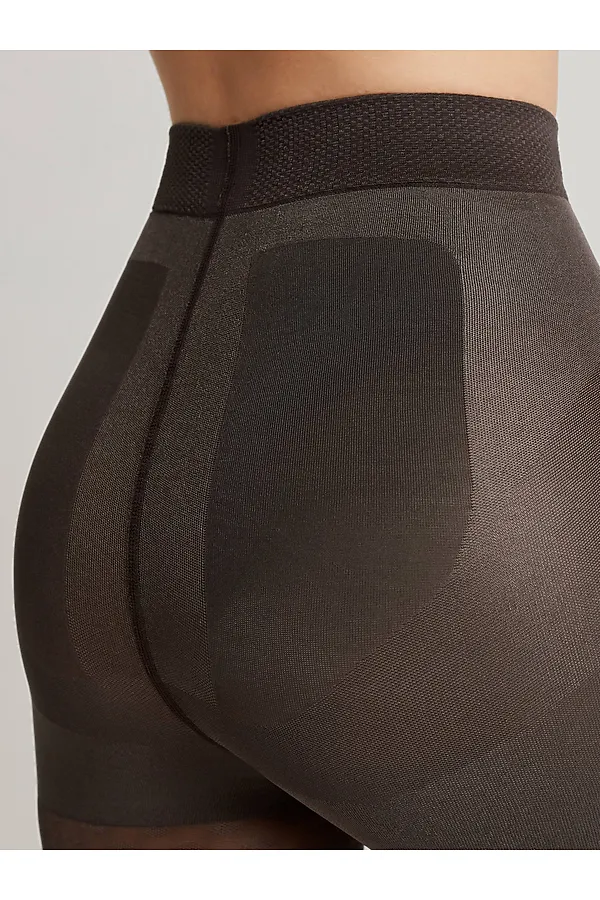 CONTE X-PRESS 40 Колготки женские с сильной коррекцией «7 зон» и эффектом push-up CONTE ELEGANT, графитовый - фото 2