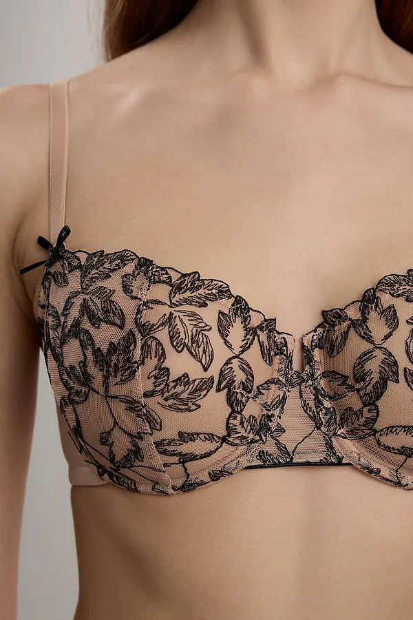 CONTE NOSTALGIE TB6157 Бюстгальтер с мягкой чашкой CONTE ELEGANT, телесный - фото 2