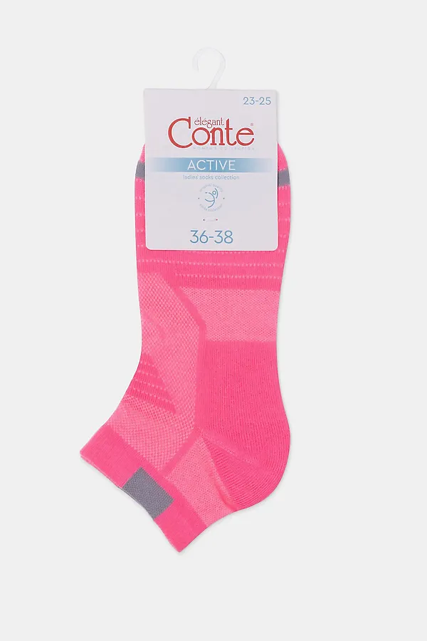 CONTE ACTIVE Носки женские (короткие) CONTE ELEGANT, розовый - фото 2