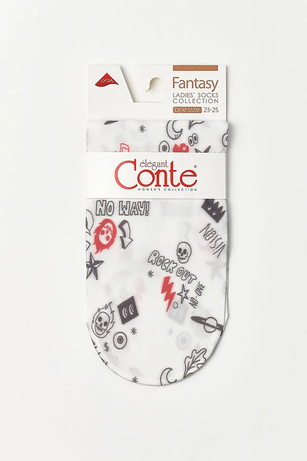 CONTE FANTASY Носки с рисунком CONTE ELEGANT, mix - фото 2
