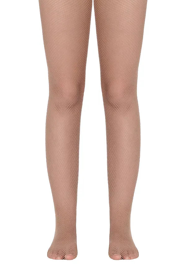 CONTE RETI Колготки детские полиамидные CONTE ELEGANT, натуральный - фото 2