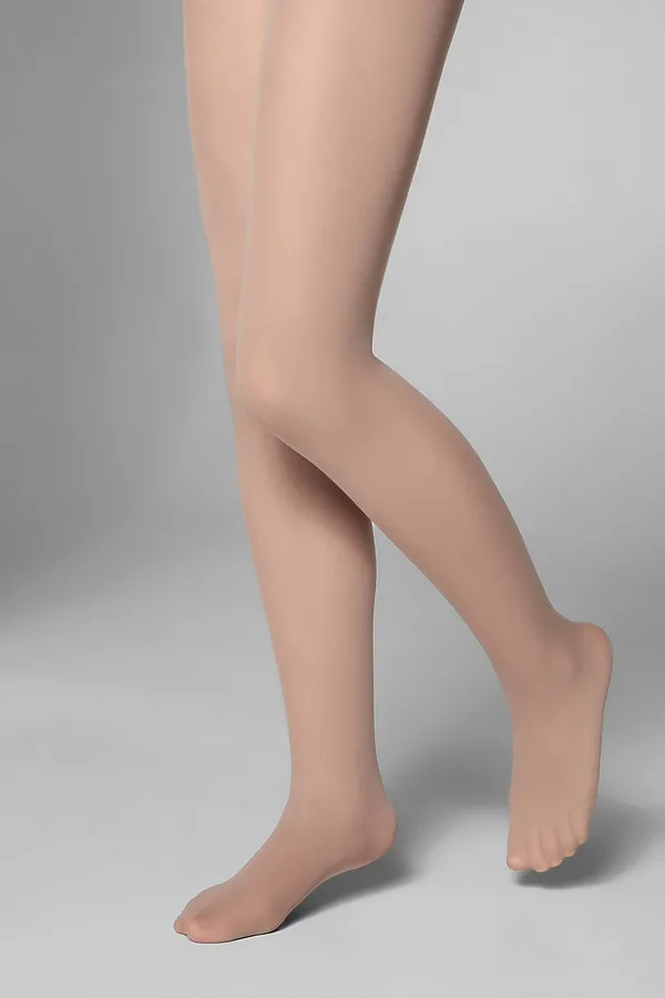 CONTE ONLY TEENS 40 Колготки детские полиамидные CONTE ELEGANT, бежевый - фото 2