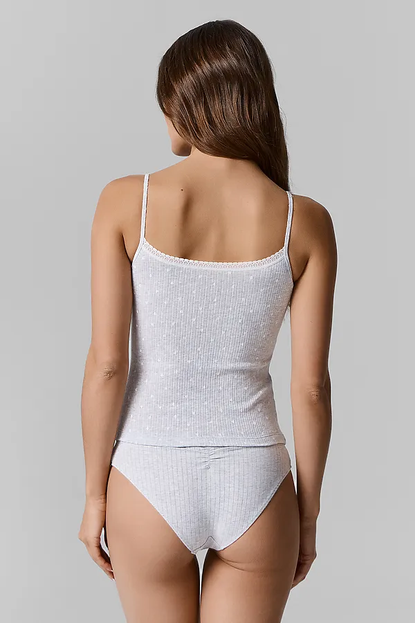 Топ женский MARK FORMELLE, сердечки на сером меланже - фото 2