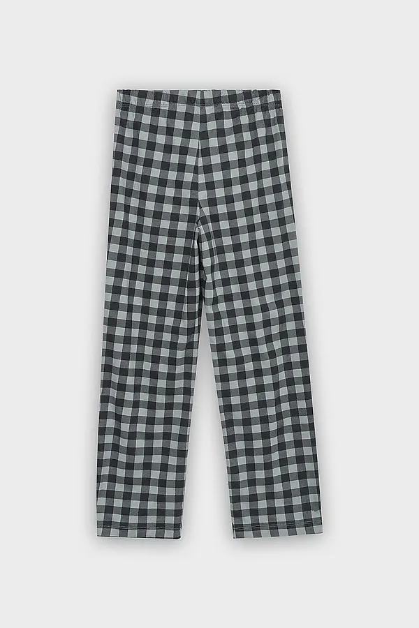 Брюки для мальчиков домашние MARK FORMELLE, зеленая клетка - фото 2
