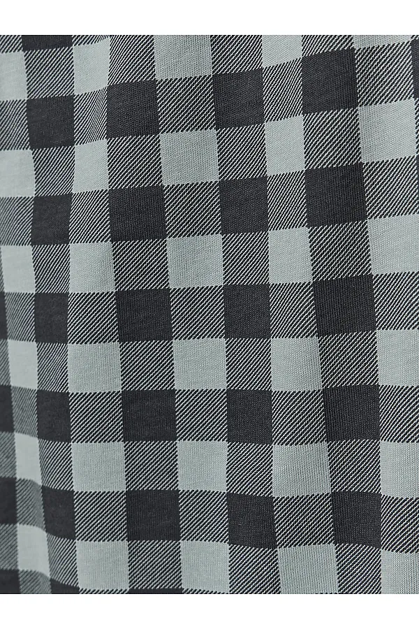 Брюки для мальчиков домашние MARK FORMELLE, зеленая клетка - фото 2