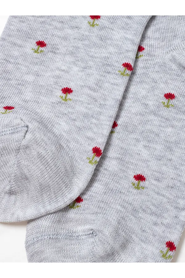 БРЕСТСКИЕ НОСКИ ЖЕНСКИЕ 1100 CLASSIC (средней длины) БРЕСТСКИЕ, светло-серый меланж - фото 2