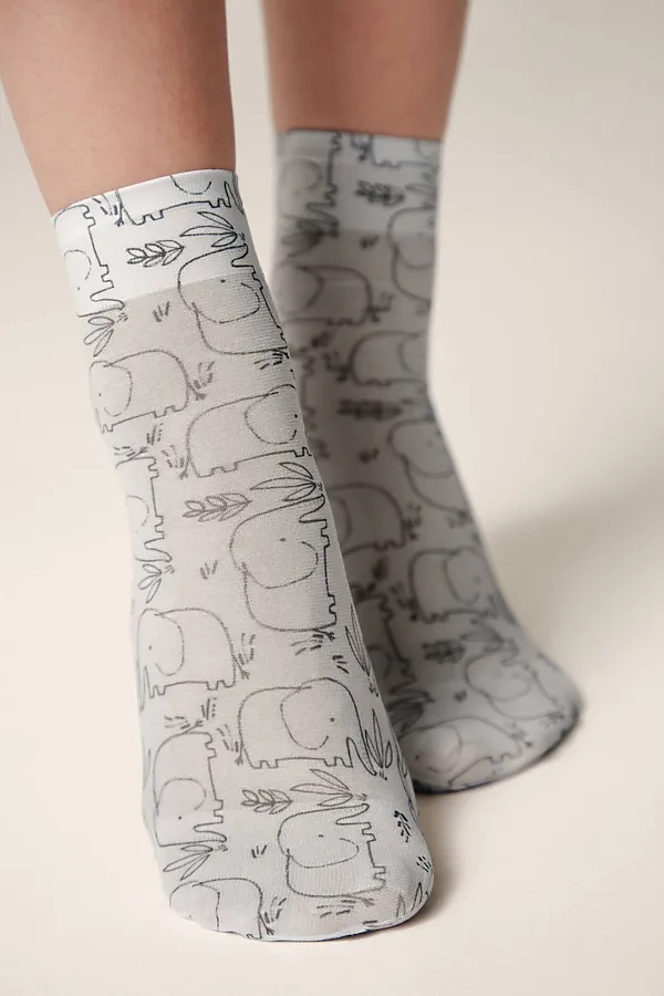 CONTE FANTASY Носки с ярким принтом CONTE ELEGANT, микс - фото 2