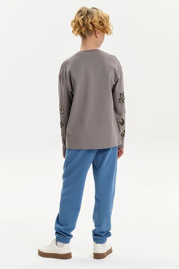 Джемпер для мальчиков PELICAN, серый - фото 2