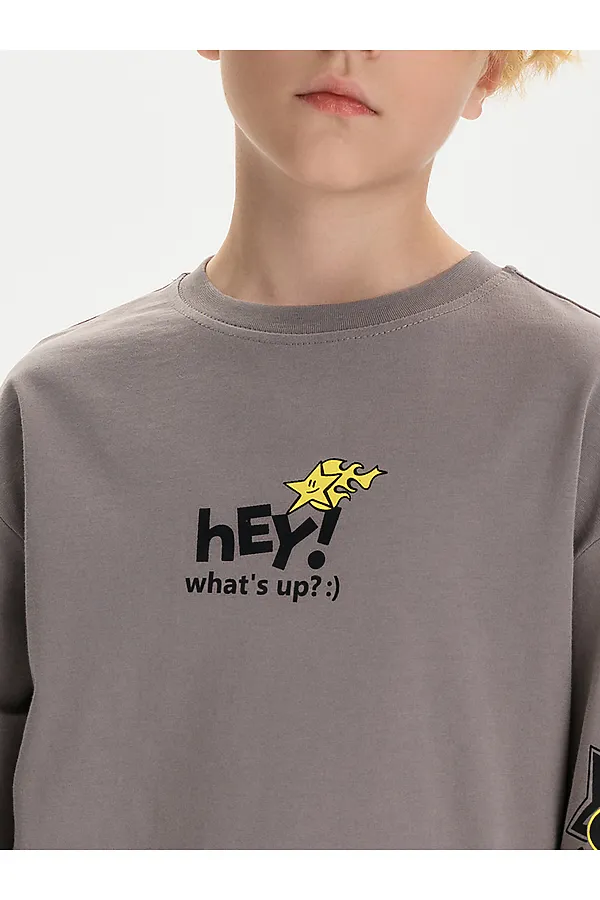 Джемпер для мальчиков PELICAN, серый - фото 2