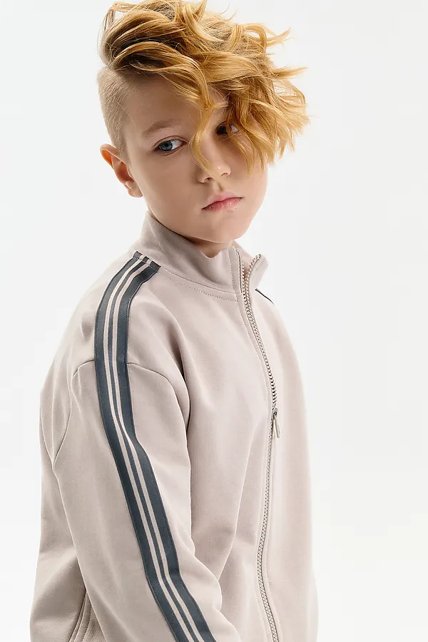 Джемпер для мальчиков PELICAN, светло-серый - фото 2