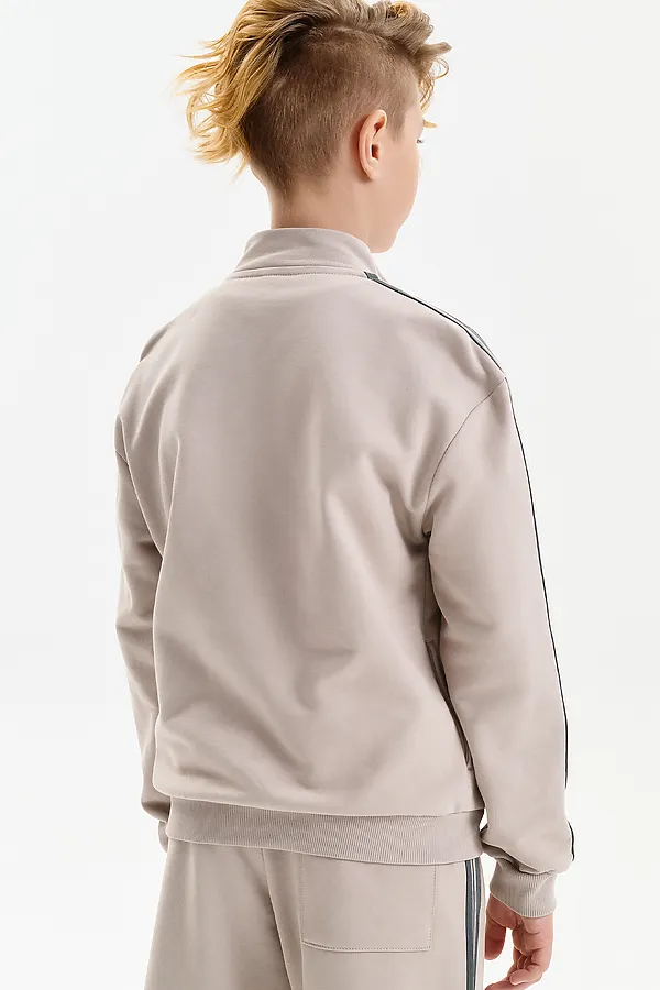 Джемпер для мальчиков PELICAN, светло-серый - фото 2