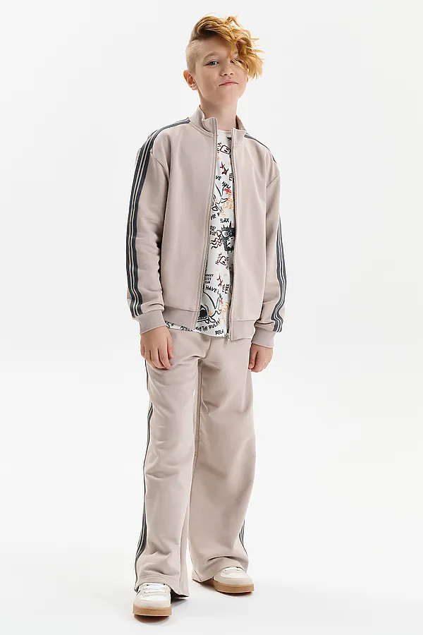 Джемпер для мальчиков PELICAN, светло-серый - фото 2