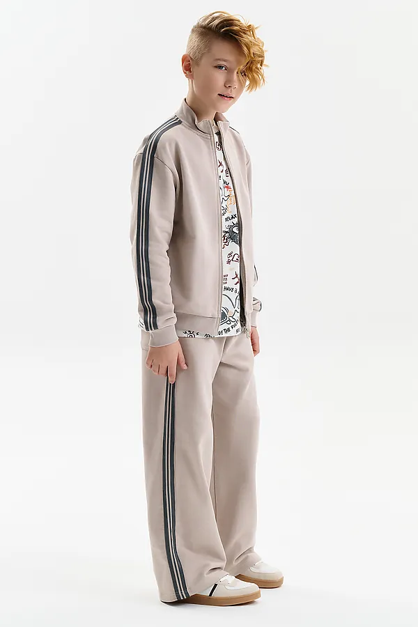 Джемпер для мальчиков PELICAN, светло-серый - фото 2