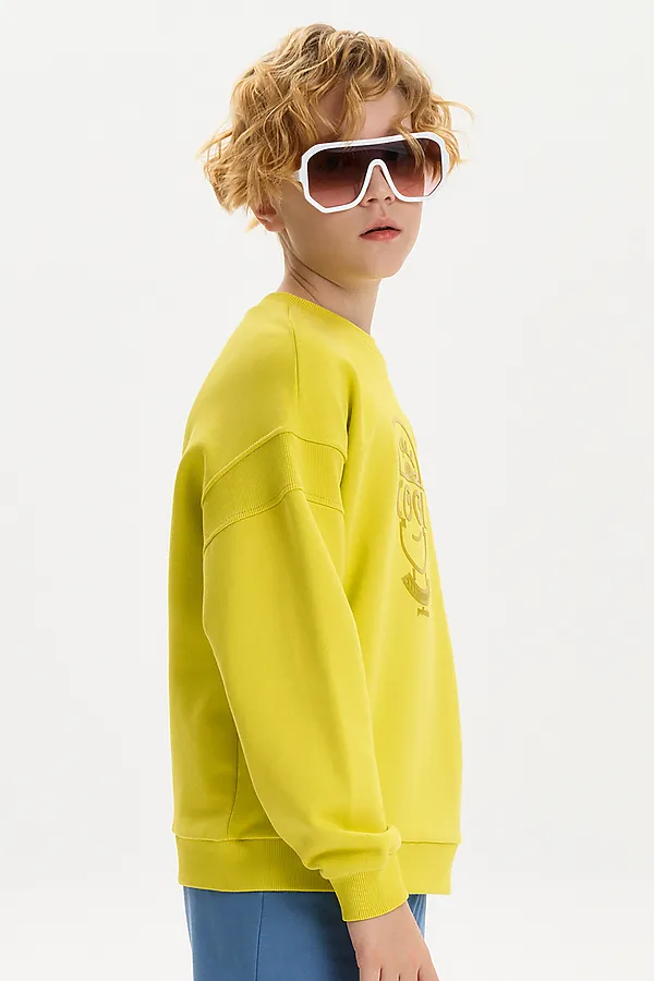 Толстовка для мальчиков PELICAN, желтый - фото 2