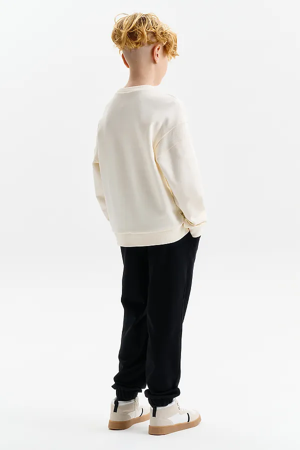 Толстовка для мальчиков PELICAN, молочный - фото 2