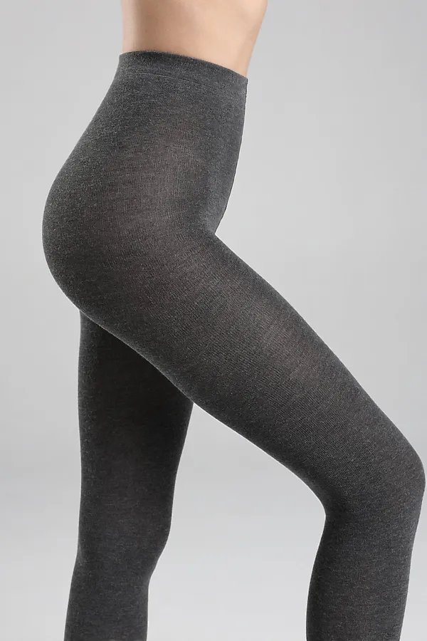 CONTE CASHMERE 250 Теплые Колготки женские с кашемиром CONTE ELEGANT, графитовый - фото 2