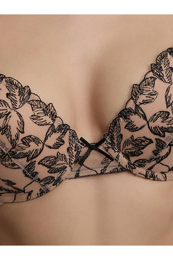 CONTE NOSTALGIE TB1155 Бюстгальтер пуш-ап CONTE ELEGANT, телесный - фото 2