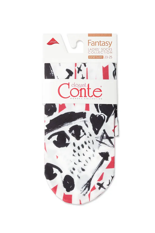 CONTE FANTASY 70 Носки с принтом CONTE ELEGANT, микс - фото 2
