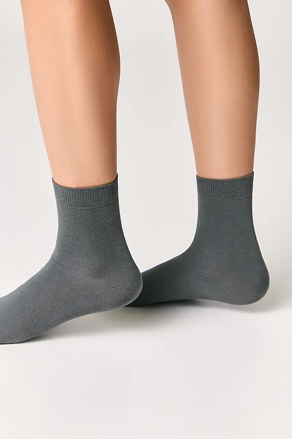 Conte-kids TIP-TOP Хлопковые носки с рисунками CONTE KIDS, темно-серый - фото 2