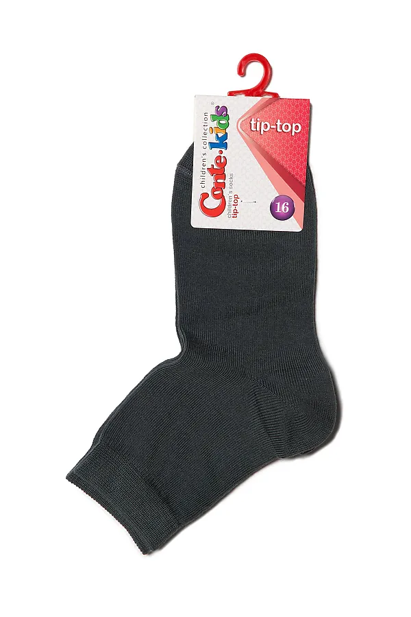 Conte-kids TIP-TOP Хлопковые носки с рисунками CONTE KIDS, темно-серый - фото 2