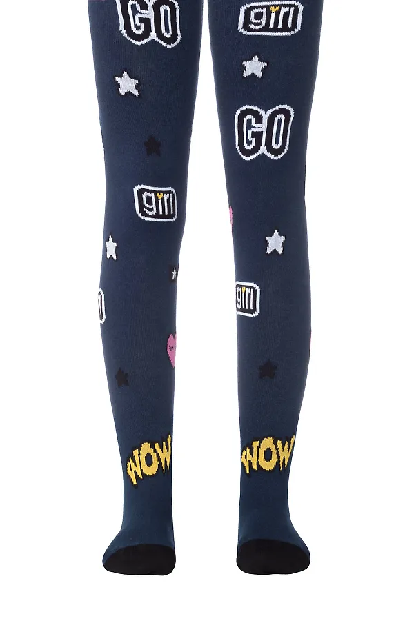 CONTE-KIDS TIP-TOP Колготки детские CONTE KIDS, темно-синий - фото 2