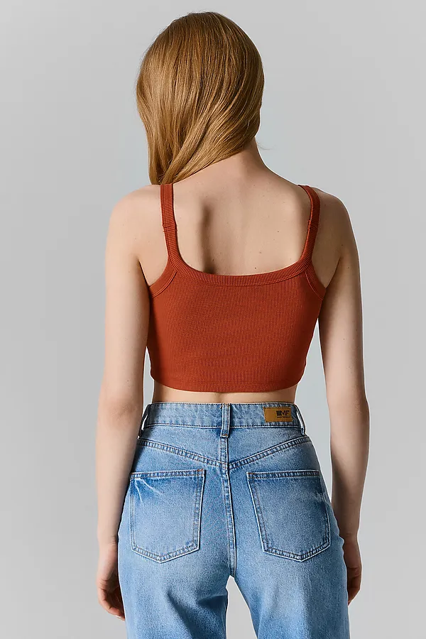 Топ женский MARK FORMELLE, терракотовый - фото 2