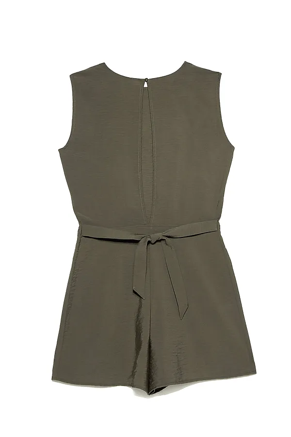 CONTE IBIZA Ультрамодный полукомбинезон с мятым эффектом CONTE ELEGANT, хаки - фото 2