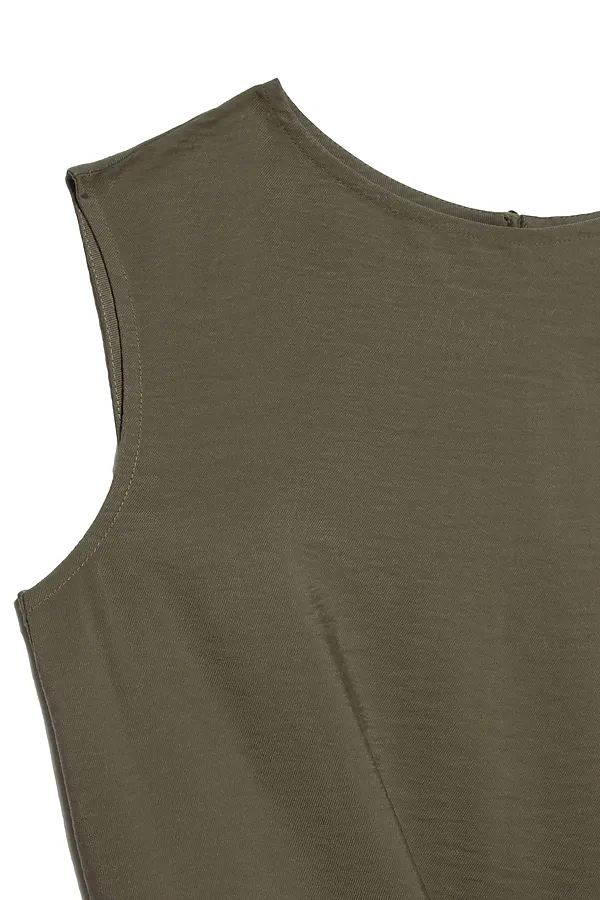 CONTE IBIZA Ультрамодный полукомбинезон с мятым эффектом CONTE ELEGANT, хаки - фото 2