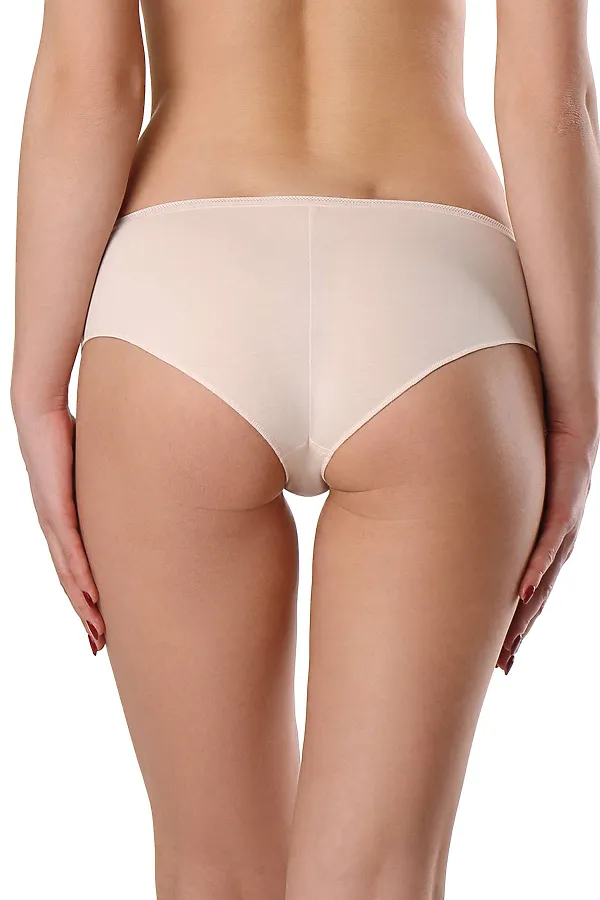 CONTE BASIC COLLECTION LHP 2003 Трусы женские "хипстер" (в коробке) CONTE ELEGANT, натуральный - фото 2