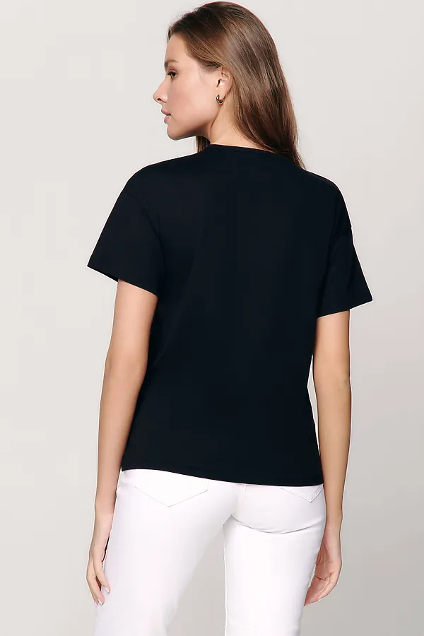 CONTE LD 1234 Футболка женская CONTE ELEGANT, черный - фото 2