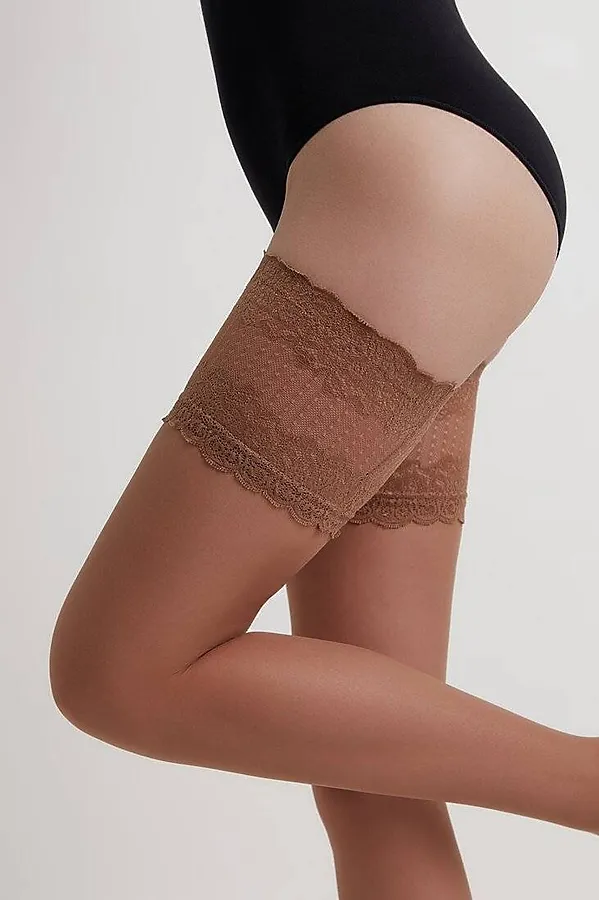 CONTE FLAME Чулки женские CONTE ELEGANT, бронза - фото 2