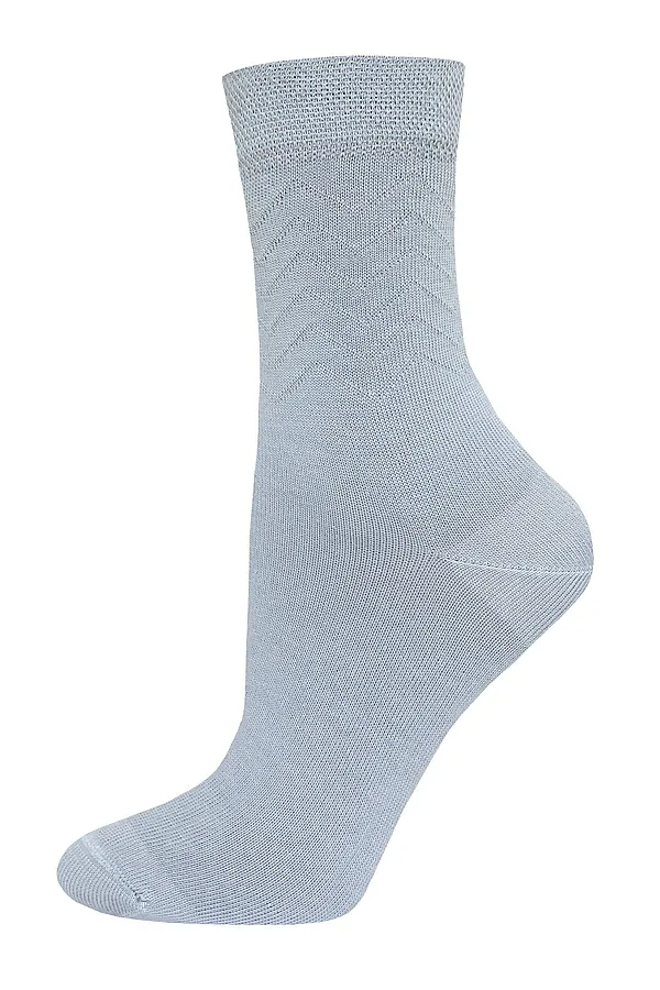 Брестские Носки женские 1205 BASIC (средней длины) БРЕСТСКИЕ, светло-серый - фото 2