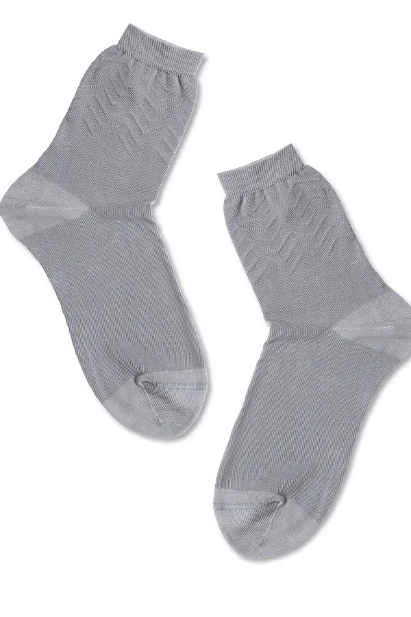 Брестские Носки женские 1205 BASIC (средней длины) БРЕСТСКИЕ, светло-серый - фото 2