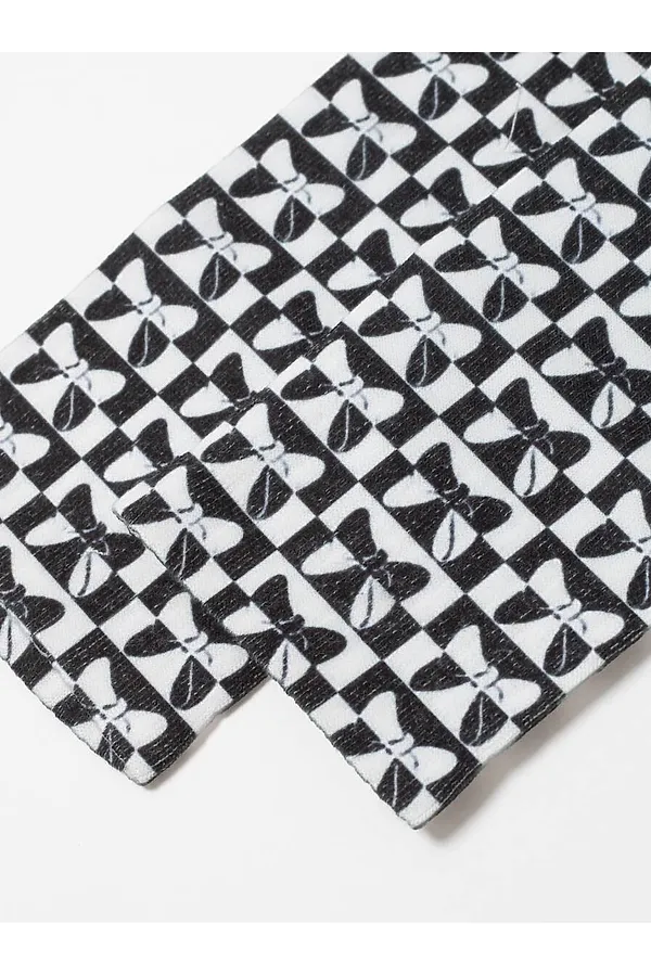 CONTE ©Disney Укороченные носки с хлопком «Black&white» CONTE ELEGANT, черно-белый - фото 2