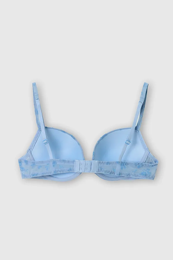 Бюстгальтер женский MARK FORMELLE, розочки на голубом - фото 2