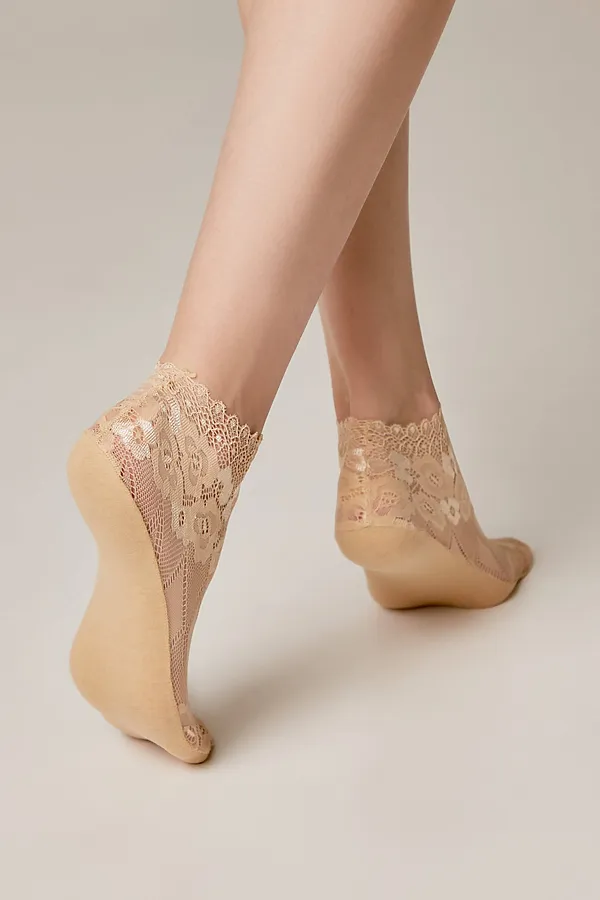 Носки женские ESLI IS006 ESLI, бежевый - фото 2